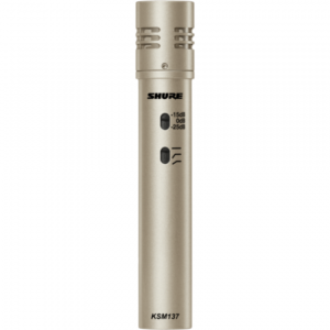 Shure - KSM 137 Cardioid condenser Microphone