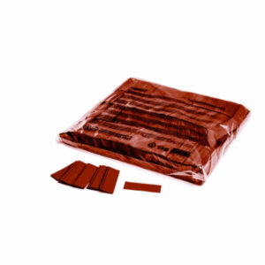 MAGICFX Confetti Rectangle 55x17mm Paper Tissue Brown (1 kg)