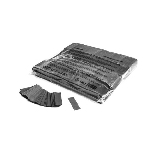 MAGICFX Confetti Rectangle 55x17mm Paper Tissue Grey (1 kg)