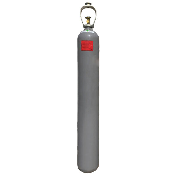 CO2 cilinder met stijgbuis F30 (± 50 seconden)
